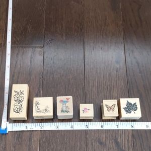 HUGE BUNDLE of 19 rubber stamps - view photos for all designs